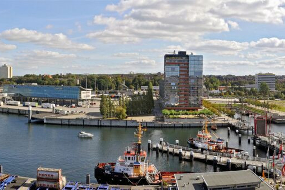Panorama Aussicht Deck 8 Atlantic Hotel Kiel